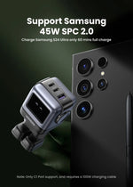 【Korean Plug】UGREEN 65W GaN Charger Robot Design QC 4.0 PPS For Macbook Pro Laptop Tablet iPad iPhone16 15 Pro PD Fast Charger