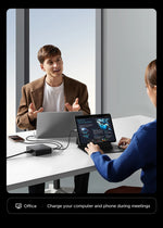 UGREEN 200W GaN Charger 8 in 1 Desktop USB C Charging Station Stand For Macbook Laptops iPhone 16 15 Pro Xiaomi Samsung Tablets