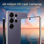 Global Vision S25 Ultra Smartphone 5G Android 12 8GB RAM 512GB ROM 6.8 Inch Phone 1920x1080HD 24+48MP 4 5G Network Mobile Phones