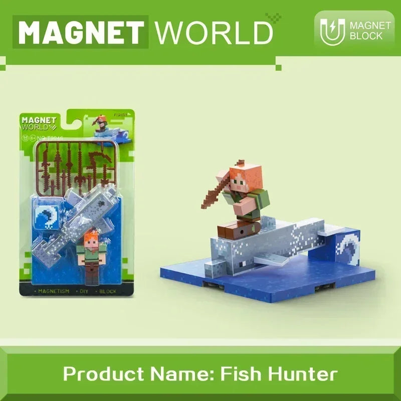 Magnetic Building Blocks Toys Gifts Magnetic Baseplate Role Children Magnet Brick Set Age 6+ DIY Strong Magnet Base Plate Toy