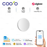 Ewelink Zigbee Smart Push Button Wireless Switch Include Battery Remote Control Automation Scenario Switch work with Zigbee2MQTT