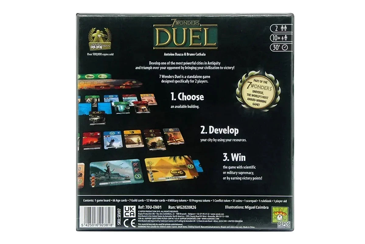 7 Wonders Duel Bordspel