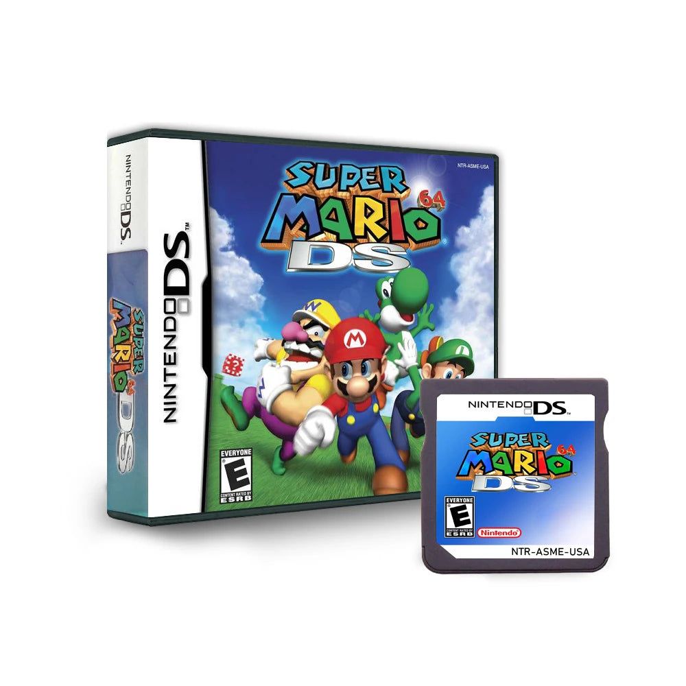 NDS Game Cartridge for NDS/3DS – Pokémon, Zelda Phantom Hourglass, Mario Bros |