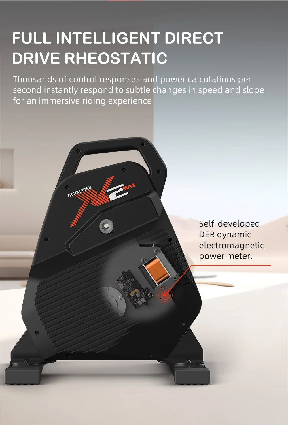 Thinkrider X2Max Smart Bike Trainer MTB Road Bicycle Built-in Power Meter home Trainer
