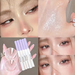 Diamond White Eyelid Highlighter Pen for Brightening Eye Glitter Golden Eyeliner Eyeshadow Stick for Stunning Makeup Results