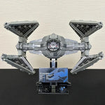 1931pcs Spaceship TIE Interceptors Building Blocks Modified Imperial Fighters Model DIY Assembly Bricks Toys Gift 75382