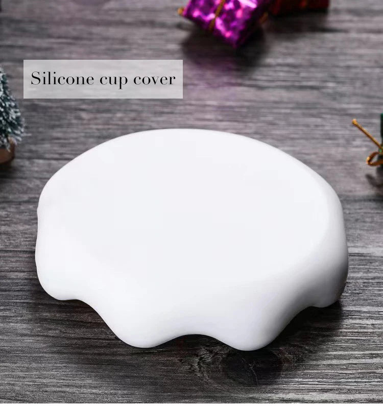 Christmas Tree Cup Transparent Double Heat Resistant Creative Couples Mug Snowflake Drinking Glass Children's Gift Coffee Cups