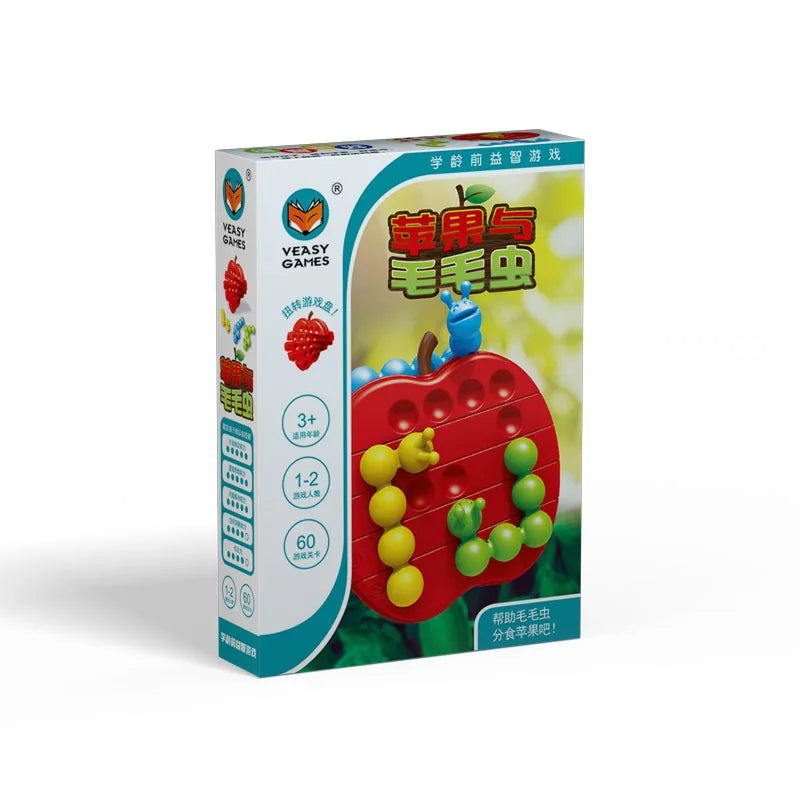 Little Red Riding Hood Smart Hide&Seek Board Games With Solution Skill-Building Puzzle Logic Game Training Toy for Children