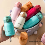 Mini Thermos Cup 200ml/360ml Pocket Cup Stainless Steel Thermal Coffee Mug Vacuum Flask Insulated Hot Water Bottle Kids Gift