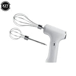 USB Wireless Electric Whisk Cake Baking Cream Whisk Kitchen Tools Handheld Rechargeable Mixing Machine Electric Food Mixer