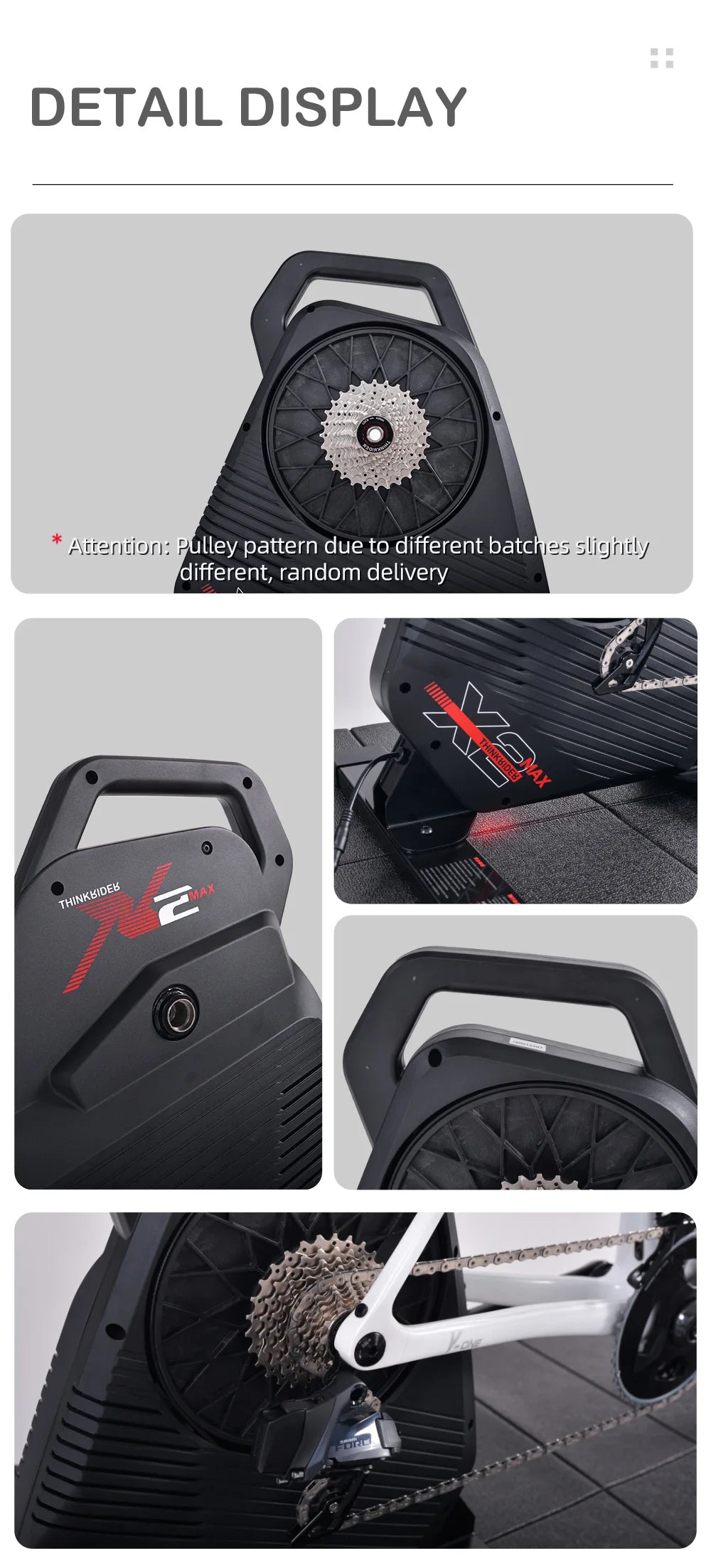 Thinkrider X2Max Smart Bike Trainer MTB Road Bicycle Built-in Power Meter home Trainer