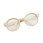 17cm labubu Glasses 6.5cm Transparent Plastic Glasses For 1/8 1/6 1/3 1/4 BJD for Labubu MSD SD Plush for EXO Doll sunglasses