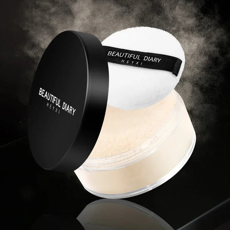 Professional Loose Powder Oil Control Anti-Sweat Waterproof Matte Base Makeup Long-lasting Translucent Mist Face Setting Powder