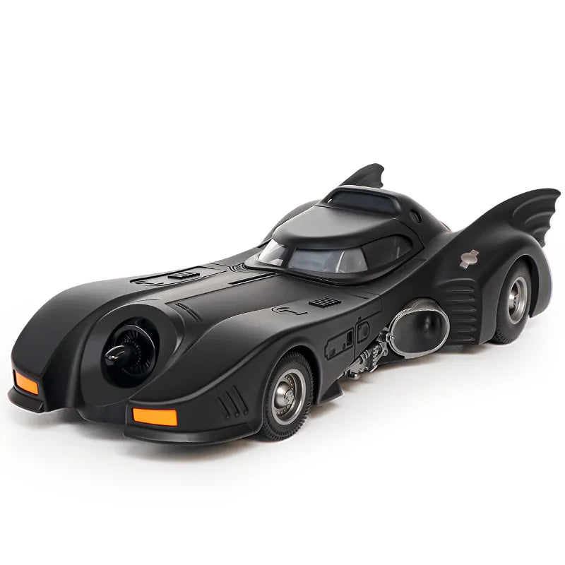 1/18 Scale Batmobile Toys Car Model Alloy Diecast Metal Model Vehicle   with Sound Light Same Film Style Birthday Gifts For Boys