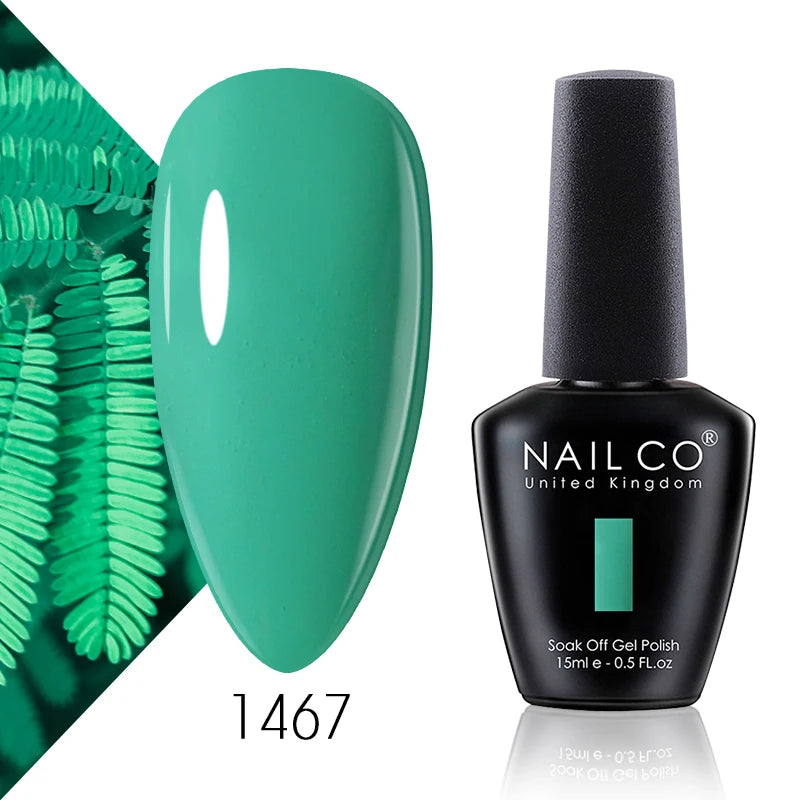 NAILCO 15ml Top Coat And Base Coat Art Design Gel Nail Polish Top Base Coat UV LED Soak Off Gel Nail Varnish