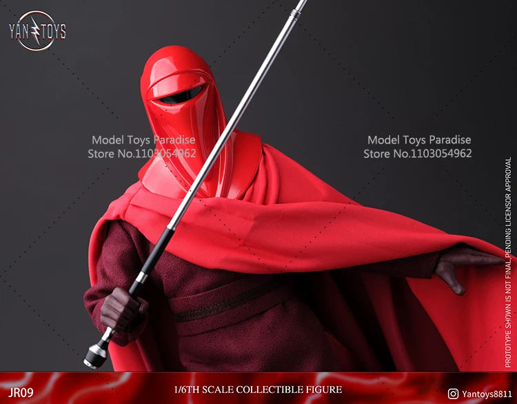 YANTOYS JR09 1/6 Scale Emperor's Royal Guard Red Guards Full Set 12'' Mobile Action Figure Collectible Soldier for Star Wars
