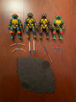 Original turtles Michelangelo Action Figure 2023 Navy Seal Mike Remastered，1988 Remastered turtles Collection Toy Gift
