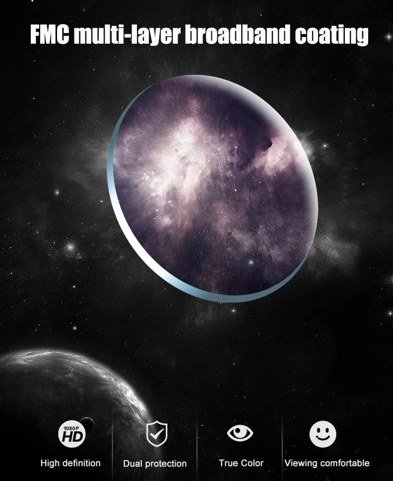 BORWOLF 70400 Professional High-definition Astronomical Telescope 333X To See The Moon and Stars Bird Watching Monocular