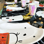 Bat Ghost Disposable Tableware Birthday Party Supplies Skeleton Plate Halloween Party Decoration Supplies