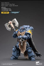 1/18 JOYTOY Action Figure – Warhammer 40K Horus Heresy Space Wolves Logan Ghostwolf Mecha Model
