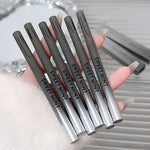 Sexy Rose Red Eye Liner Pencil Natural Matte Wine Red Lying Silkworm Eyeliner Easy To Color Waterproof Eye Make Up Cosmetics 1pc