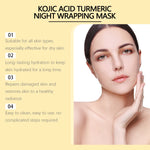 Hoygi  Turmeric Collagen Peel-Off Mask - Hydrating, Fading Dullness, Tightening Pores, Nourishing and Rejuvenating the Skin
