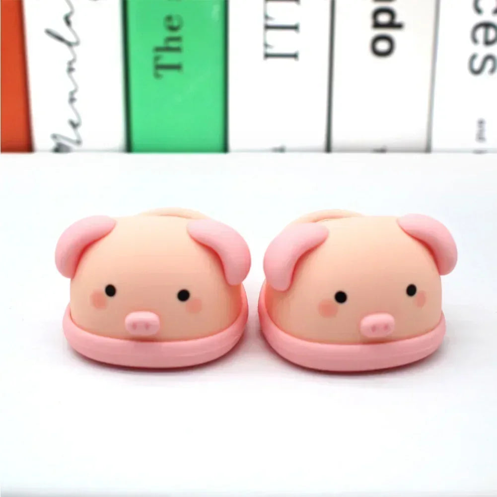 Slipper Shoes Macaron Style 17cm Labubu V2 V1 Doll Shoes Capybara Casual Sandal Dolls Accessories DIY Doll Toys