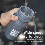 ROCKBROS Bicycle Water Bottle 600ML PP Sports Cup Cycling Kettle Outdoor Camping Hiking Squeeze Bike Cup