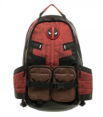 Marvel Avengers Deadpool Captains America Backpack Anime Cartoon Backpacks Outdoor Leisure Travel High Capacity Backpack Gifts