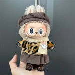 For 17cm Mini Doll'S Clothes for Labubu V1 V2 Cute Fashionable Doll'S Clothes Outfit Accessories