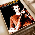 Singer D-Dire S-Straits Rock Band Poster Waterproof HD Art Wall Decal Self-Adhesive Print. Aesthetic Home Room Decor for Living