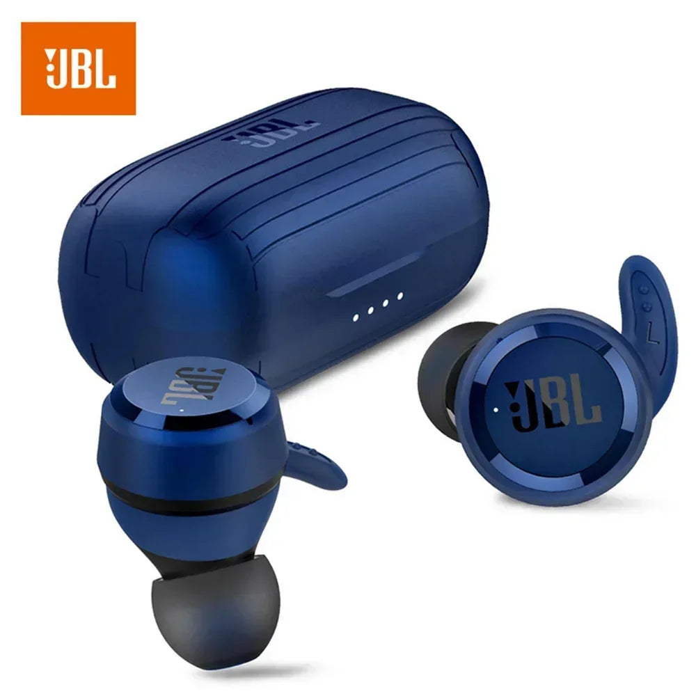 JBL T280 TWS True Wireless Bluetooth Earbuds – Sports Waterproof IPX5, Deep Bass, Mic & Charging Case