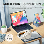 Oneodio SuperEQ V16 Wireless Headphones Bluetooth 5.3 Over Ear Headset With Mic Bass/Pop Mode Hi-Res Foldable Headphones 90H