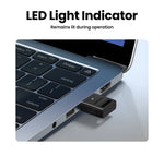 UGREEN USB Bluetooth Adapter, Bluetooth 6.0 Dongle for PC Windows 11/10/8.1, Bluetooth Receiver & Transmitter for Keyboard/Mouse