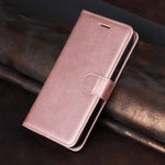 Leather Case For Samsung Galaxy A3 A5 A7 A6 Plus A8 A9 J2 Pro J3 J4 Prime J6 J5 J7 J8 2018 2016 2017 Flip Wallet Phone Cover