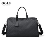 Men Business Travel Luggage Bag Leather Travel Duffle Large Capacity Hand Luggage Bag Short Trip Shoulder Bags Luxury Handbag