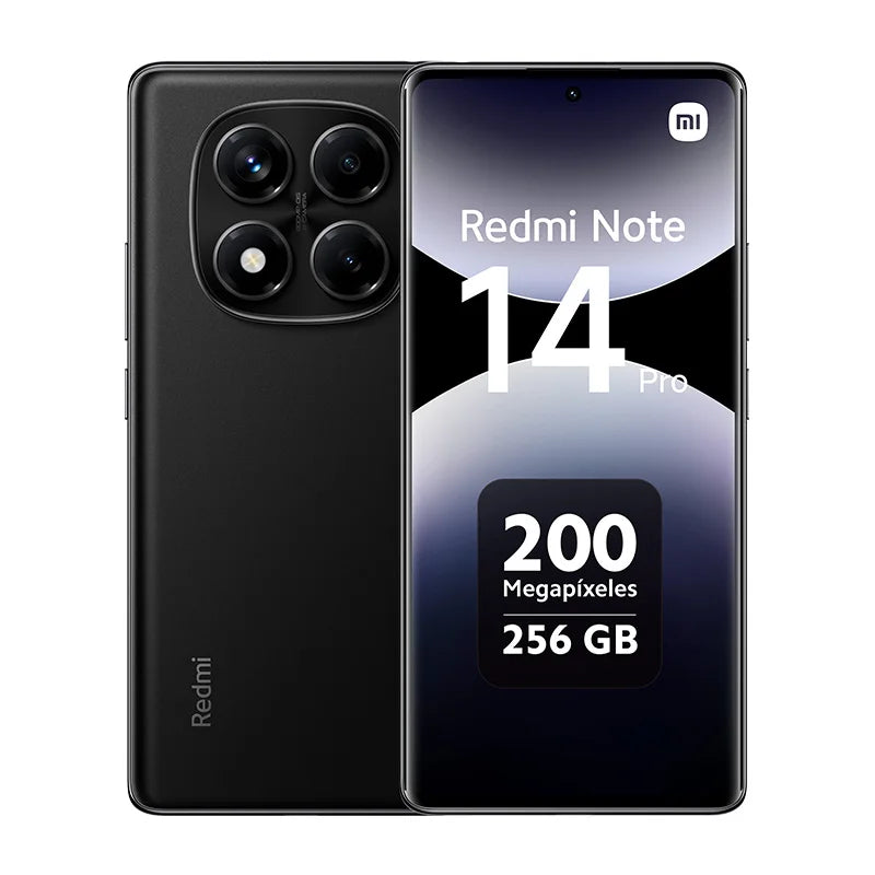 Xiaomi Redmi Note 14 Pro Nfc, Mediatek Helio G100-Ultra, 200Mp Camera, 5500Mah Battery, 120Hz Screen, Charger Not Included