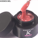 KODIES GEL Acrylic Builder Nail Gel for Extension 30g Blush Pink Soft Hard Construction Gel Semi Permanent UV Manicure Nail Art