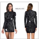 Women's Halloween Costume Dress Cosplay Nurse Costume Uniform Party Sexy Tight Skirt Dress For Female Skeleton Party Carnival