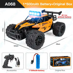ZWN 1:16 20KM/H RC Car With LED Light 2.4G High Speed Off-Road Climbing 2WD Remote Control Car Toy Gifts for Boys Girls Kids