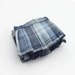 Mini Doll Clothes Outfit Accessories For Ropa 15-17cm Labubu Knitting T-shirt Hat pleated skirt Uniform Set Clothing