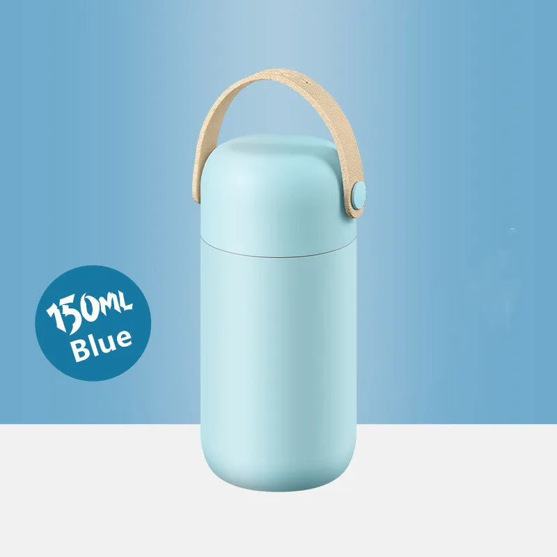 150ml Mini Double Stainless Steel Thermos Mug Fashion Portable Pocket Vacuum Flask Coffee Tea Thermal Water Bottle Tumbler