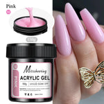 15/30g Quick Builder Nail Gel White Nude Pink Clear Nail Art Extension Gel Multifunctional Acrylic Gel Soak Off UV LED for Salon