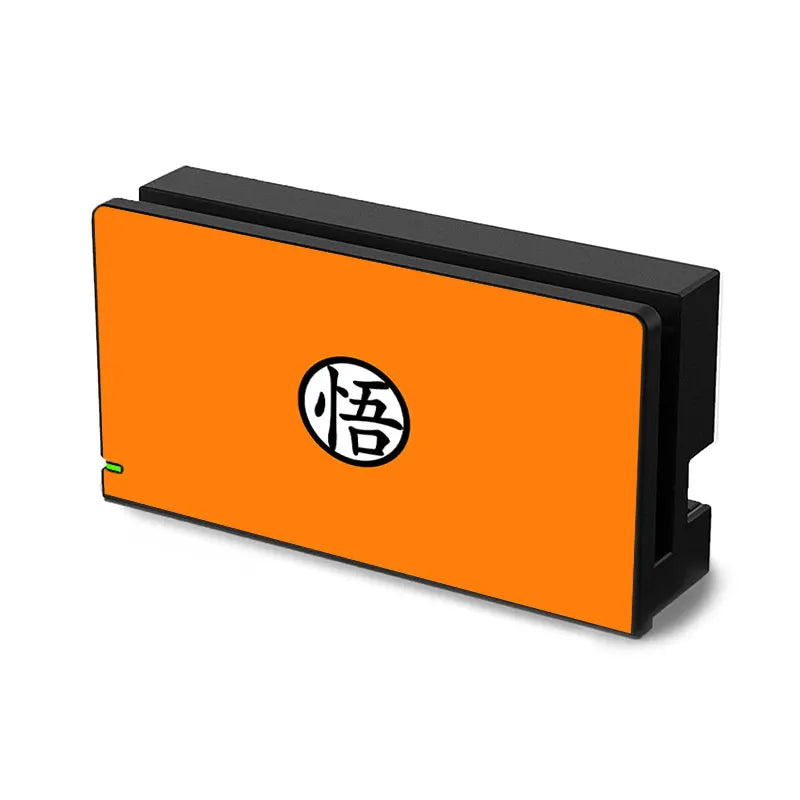 Soft Silicone Case For Nintendo Switch Oled NS Joy Con Controller Skin Shell Orange Ball Goku Dock Protective Cover Accessories