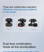 8K ESC 3 Axis Gimbal 360° Obstacle Avoidance WIFI FPV RC Drone 5G Brushless Electric GPS Follow Me Remote Control Quadcopter Toy