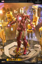 New Marvel Iron Man Mark Iv Action Figure Toy Gift For Boys Joint Movement Steel Man Model Collectible Toys & Hobbies