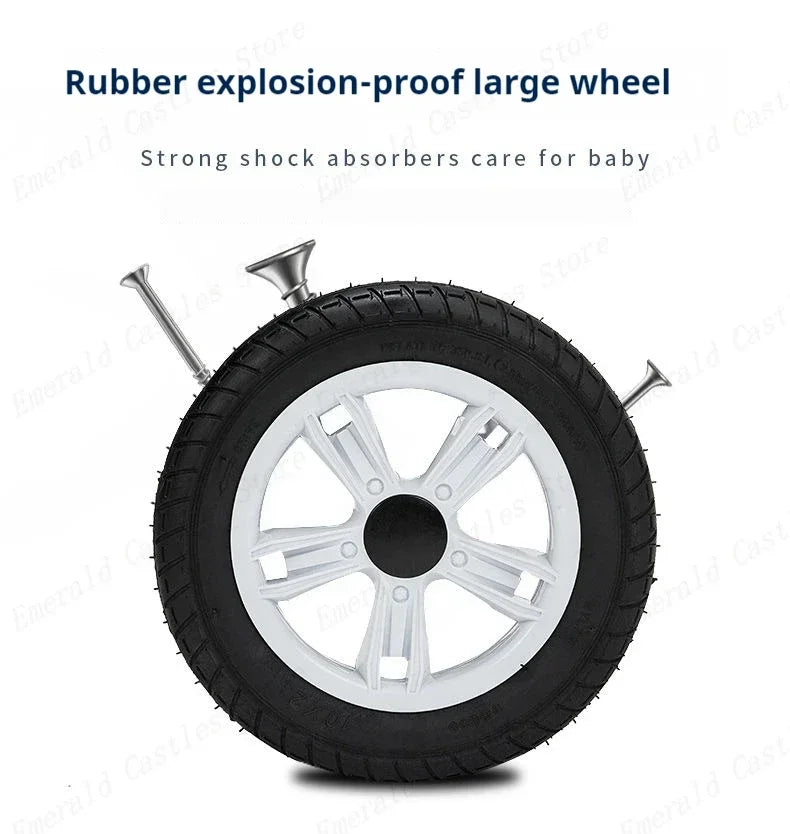 EU STOCK Twin strollers Double kids two seats strollers foldable carriage wholesale baby stroller Front and rear seats