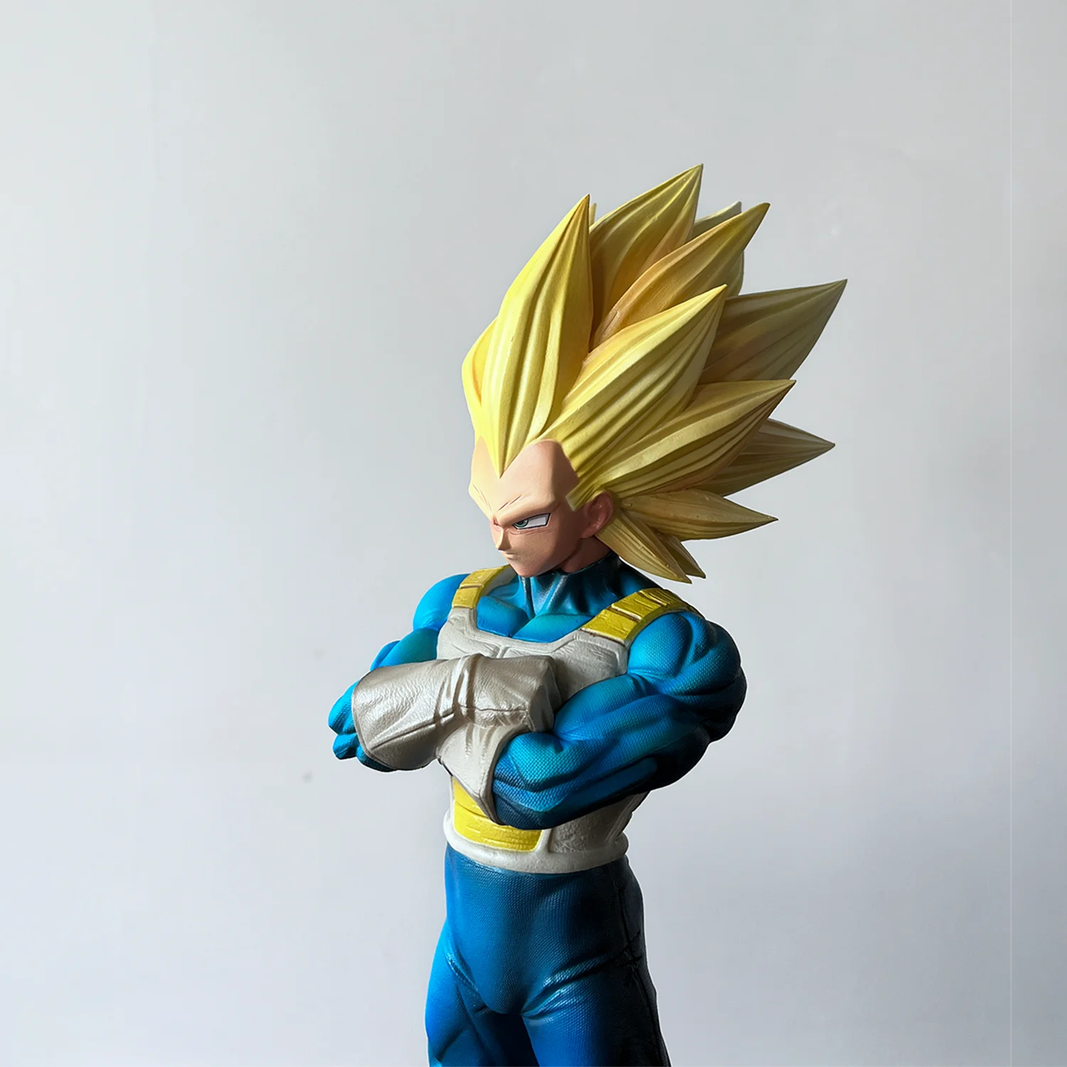 In Stock Dragon Ball Z Ssj3 Vegeta Figure Super Saiyan 3 Vegeta Action Figures Gk Statue Collection Model Toys Gift