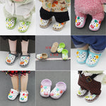labubu Doll Slippers Shoes (4.3*2.0cm) for Labubu Macaron bao-ao bao ao &15cm EXO Plush Doll & 1/6