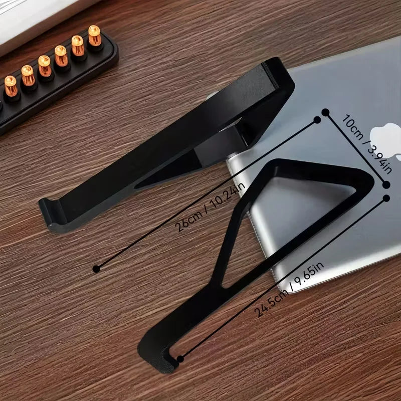 Ergonomic Adjustable Laptop Stand with Tilt and Height Adjustment – Portable for MacBook and PC, Minimalist Design